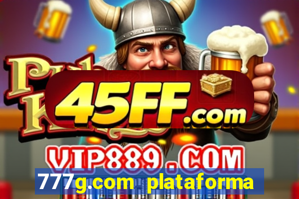 777g.com plataforma de jogos